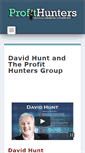 Mobile Screenshot of profithunters.com.au